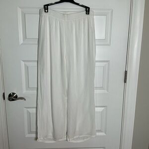 Krazy Kat Cream Wide Leg Pants